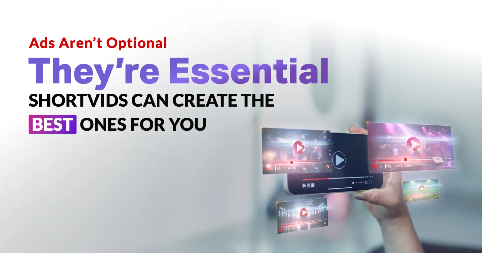 ShortVids Is the Ultimate Solution for All Agency Ads—From Interviews to UGC and 3D Animation