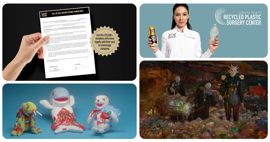 liquid death video marketing strategy
