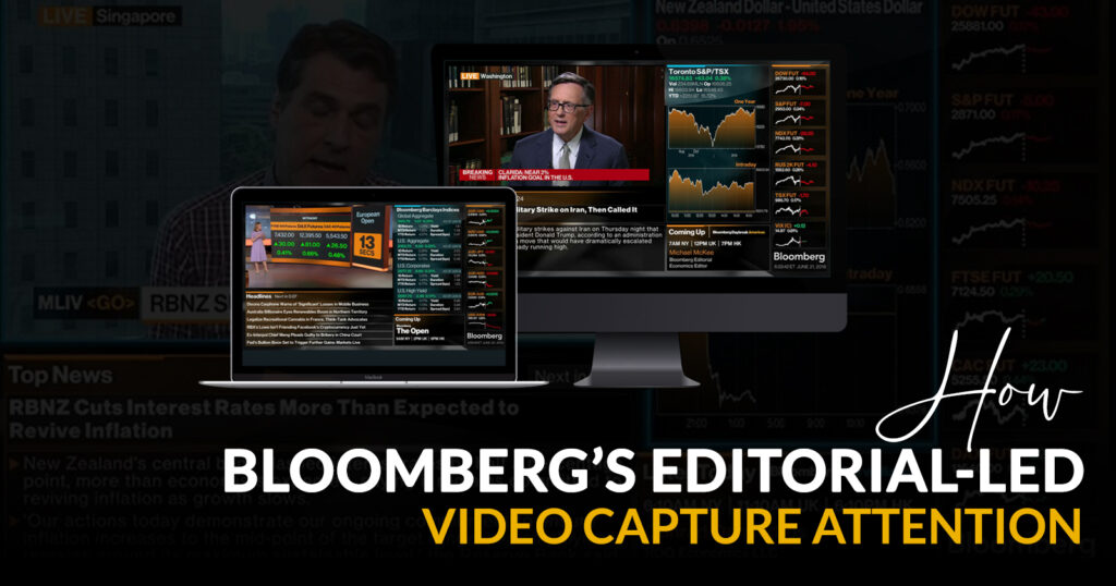 bloomberg's video marketing strategy