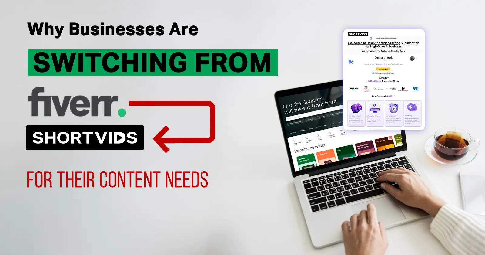 ShortVids vs. Fiverr: A Smarter Choice for Video Editing