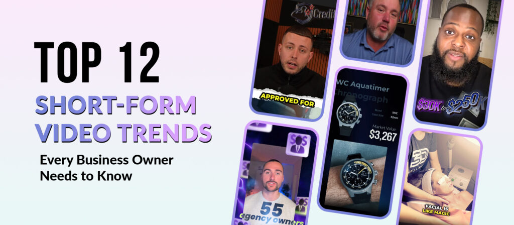 best short-form video trends