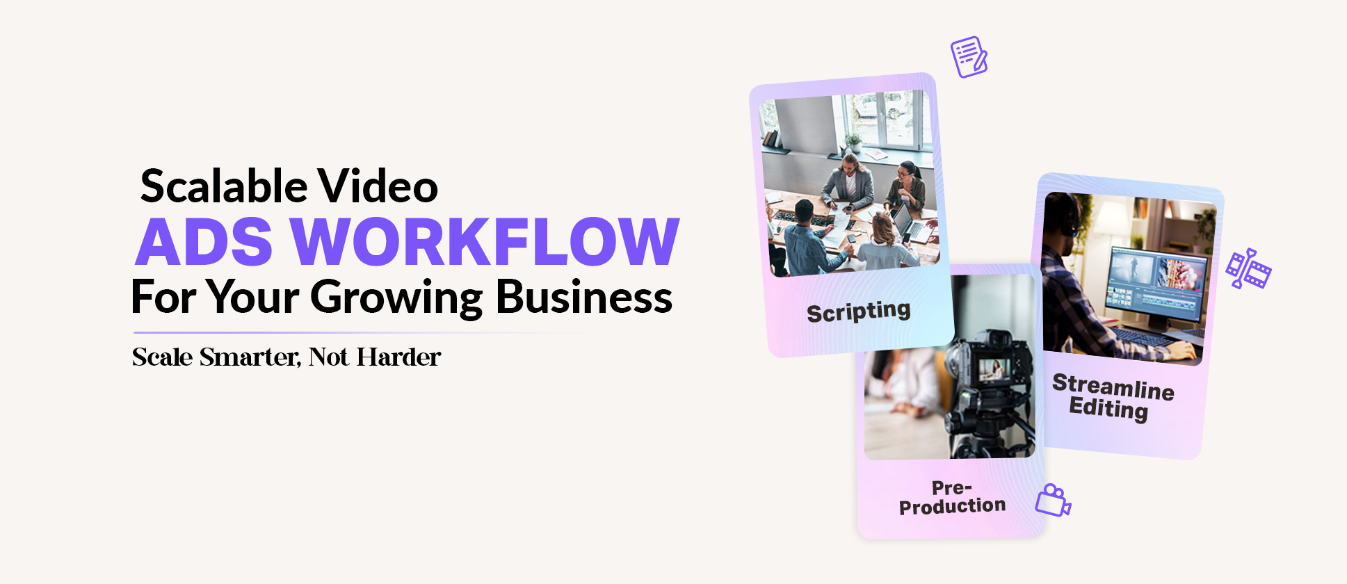 scalable video ad production - feature