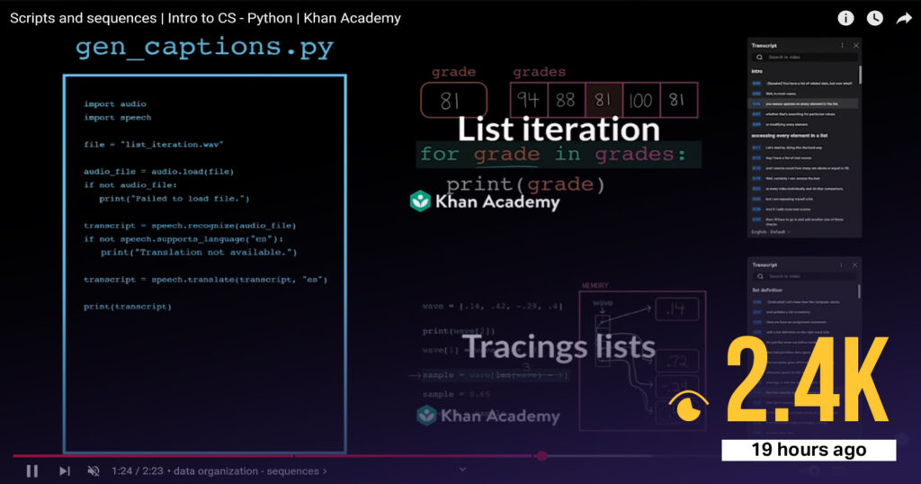 long-form video trends - educational series