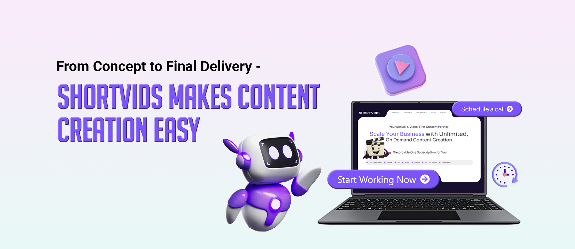 automated content creation with shortvids