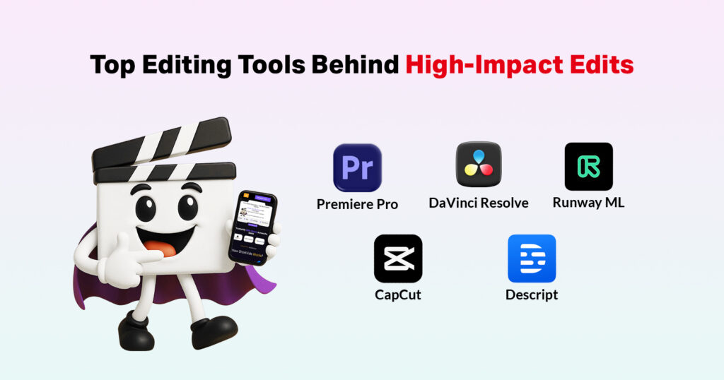 Video editing in content creation - best editing tools