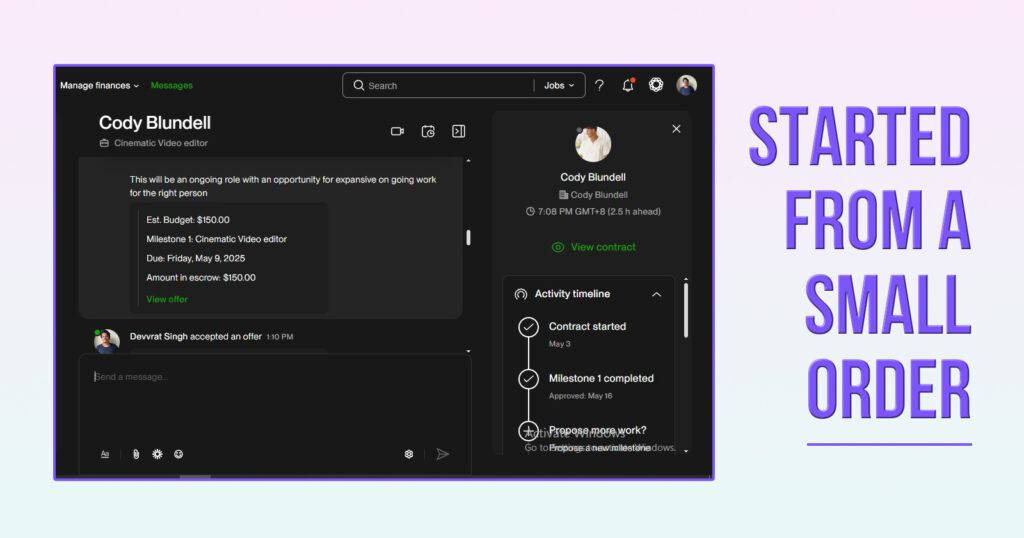 cody with shortvids - how it started