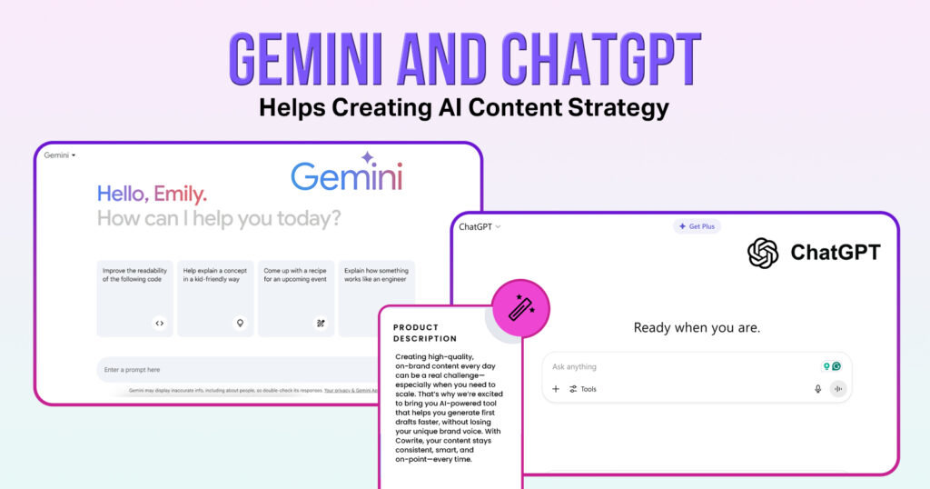 how to use AI for content creation - strategy building
