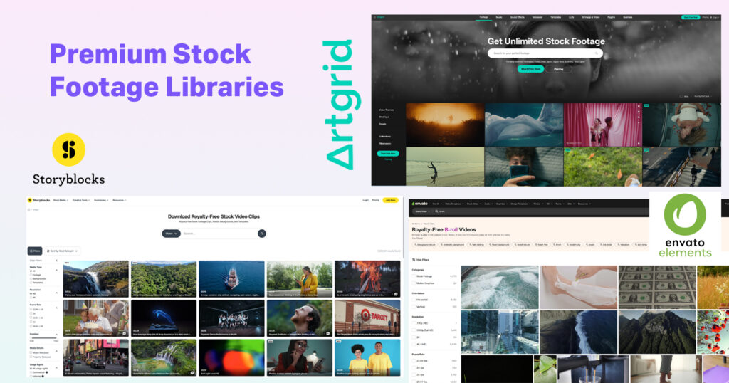 Video Editing Resources - stock footage