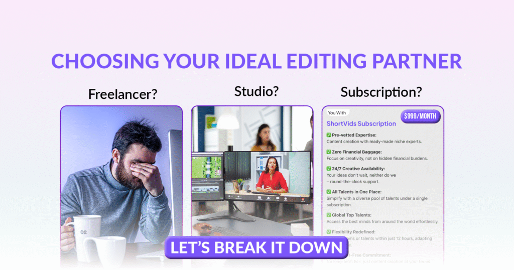 best video editing services in KSA
