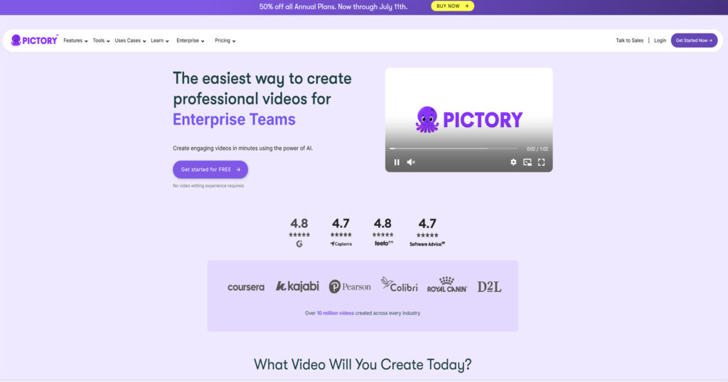 Pictory - the best content repurposing tool