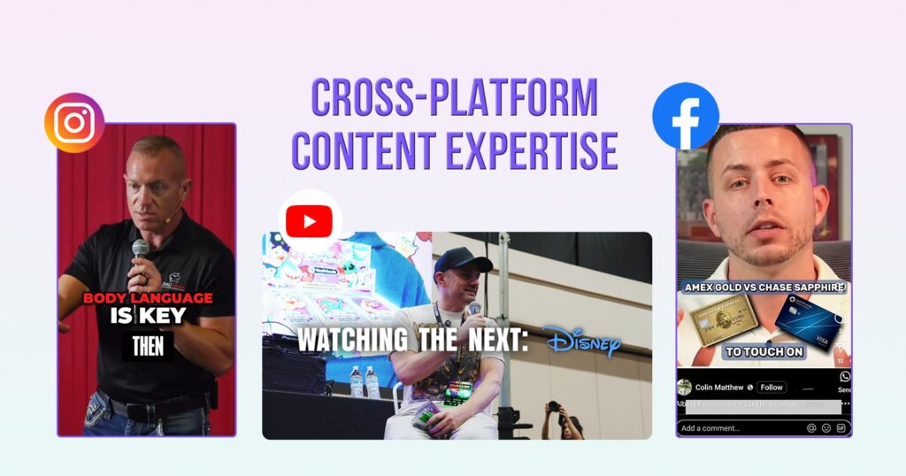 what does the best video marketing agencies need - cross platform content expertise
