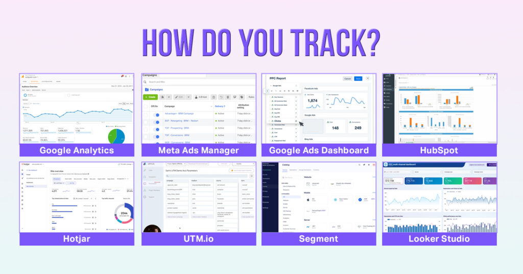 how to track marketing performance - tools