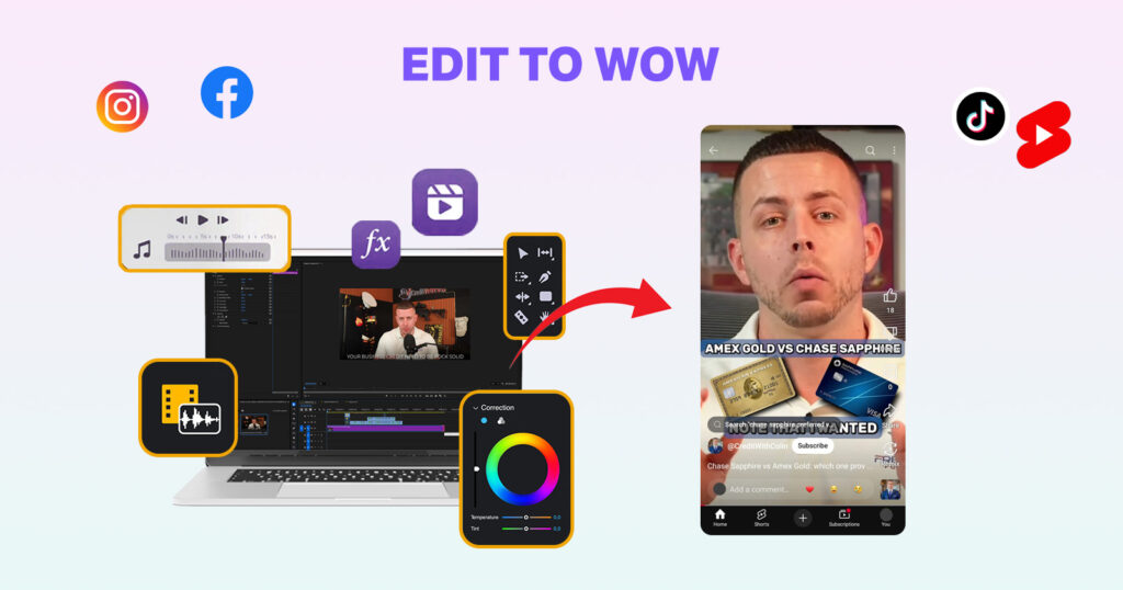 viral5 framework - professional editing