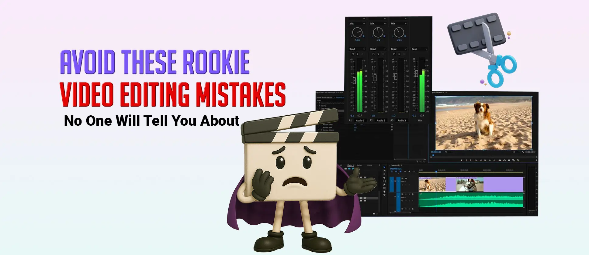 The 8 Most Common Video Editing Mistakes (And How to Make Them Alright)