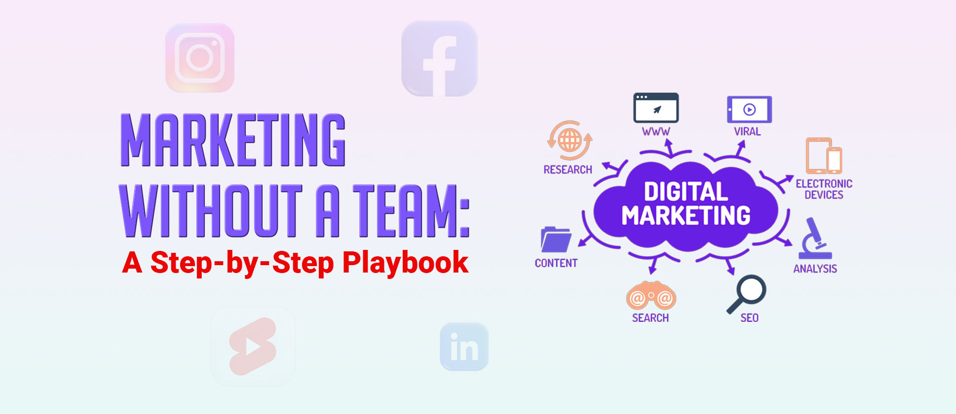 how to market business without hiring team