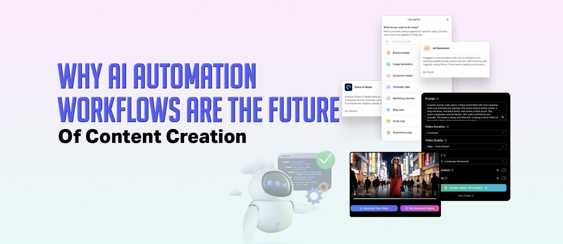 Ai automation workflow in content creation