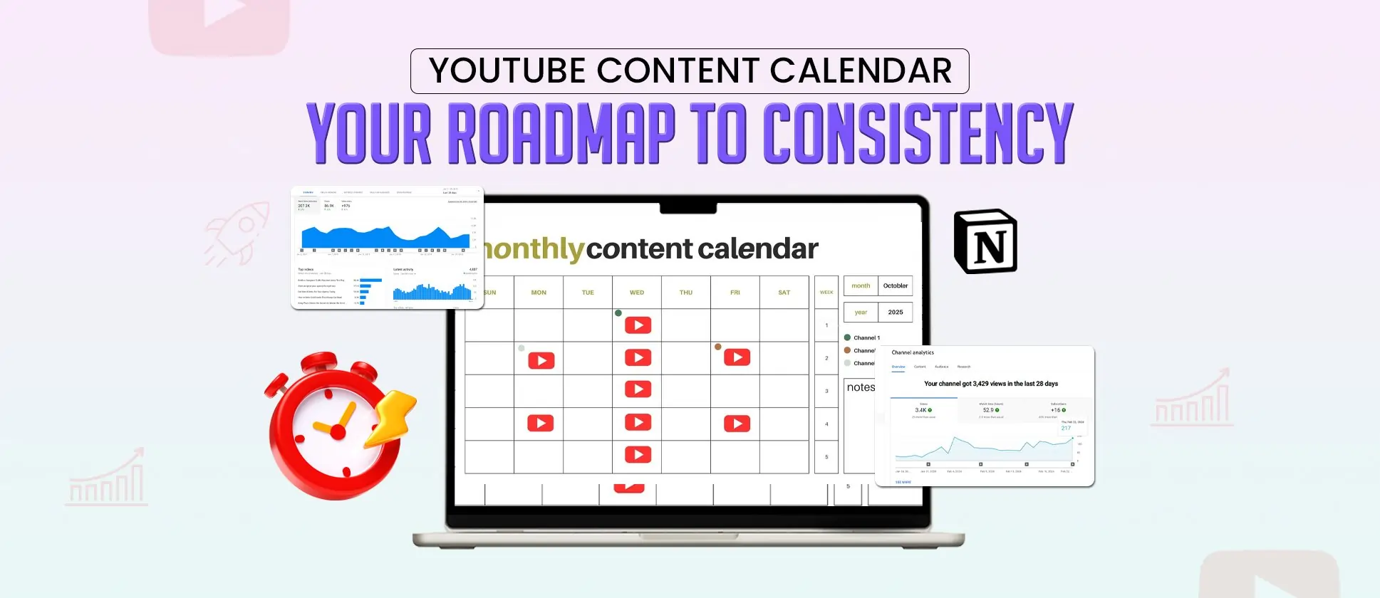 How to Create a YouTube Content Calendar for Rapid Channel Growth