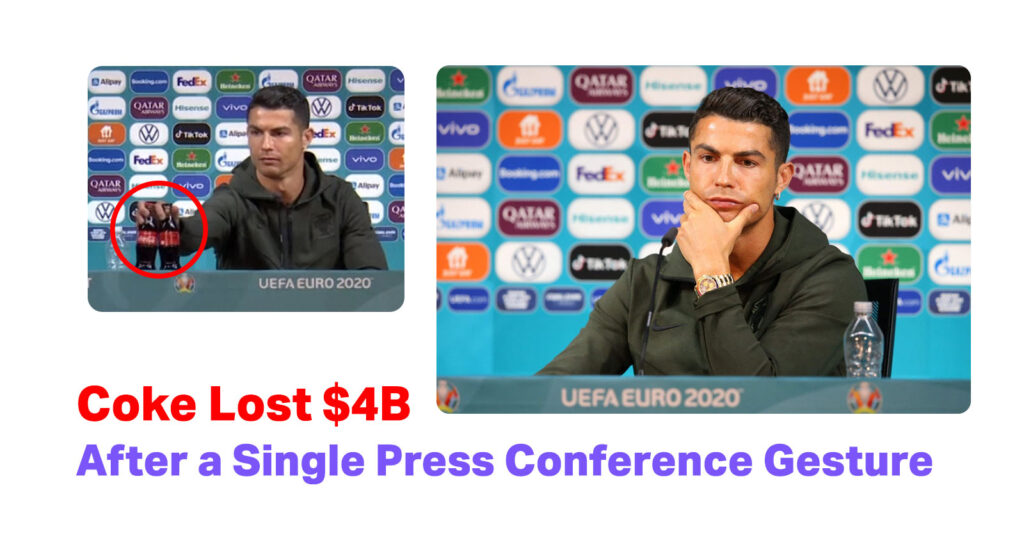 influencers impact on consumers' purchasing habits - ronaldo and coke case study
