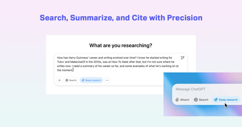 What is chatGPT and what does it do - Research