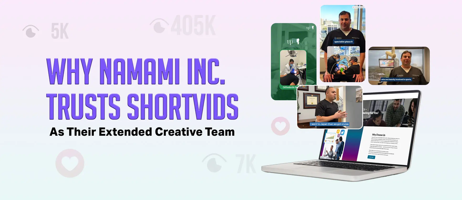 How Namami Inc. Is Using ShortVids As Their Extended Creative Partner