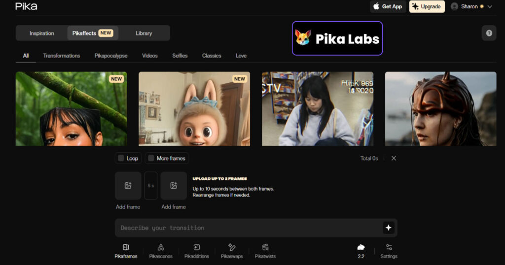 AI VIDEO Generator - Pika Labs