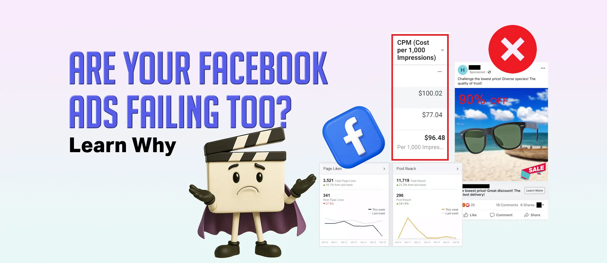 Why Facebook Ads Fail (And How to Fix Yours in 24 Hours)