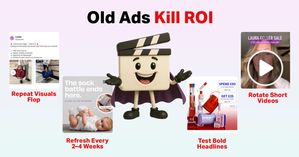 old ads cause ad fatigue