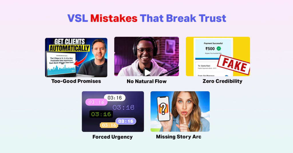 7 Step framework to write VSL scripts - mistakes