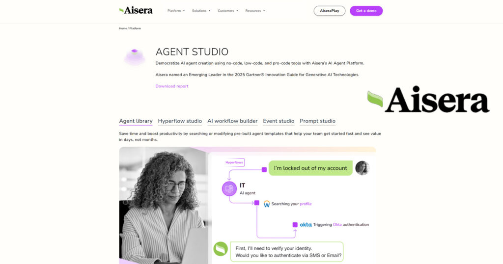 best ai automation tools - Aisera
