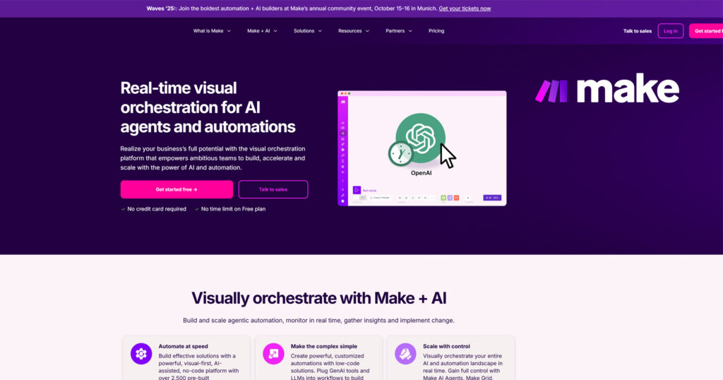 best ai automation tools - Make