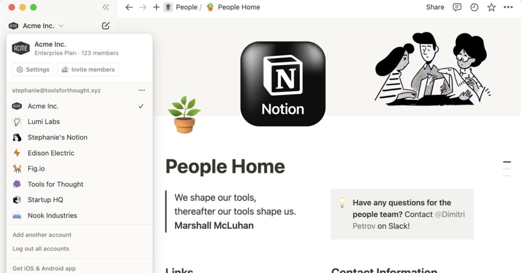 best ai automation tools - Notion