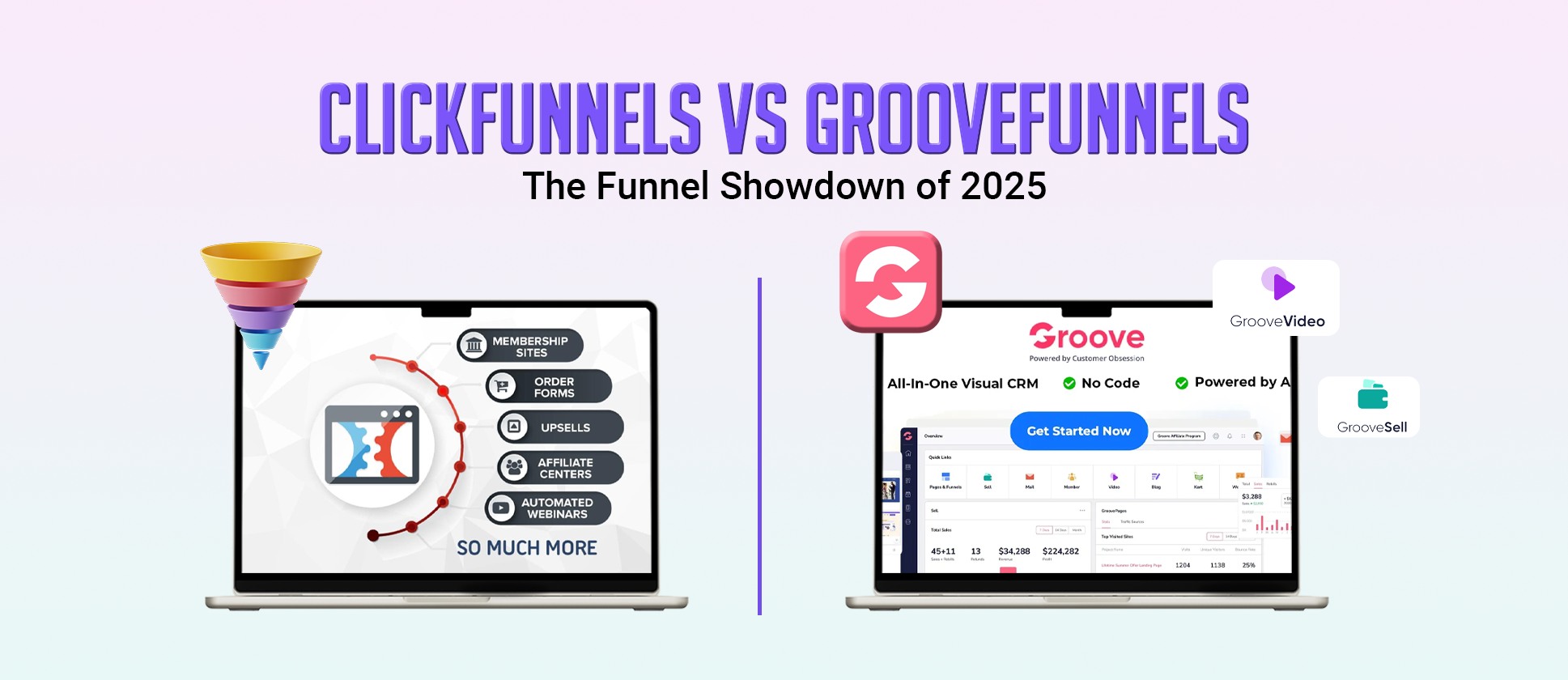 GrooveFunnels vs ClickFunnels - Honest Comparison