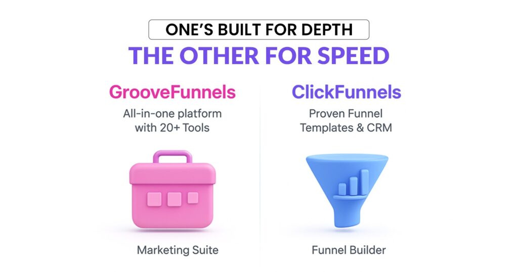 One’s Built for Depth. The Other for Speed