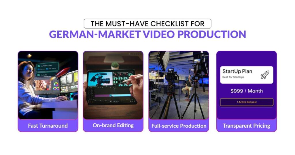The Must-Have Checklist for German-Market Video Production