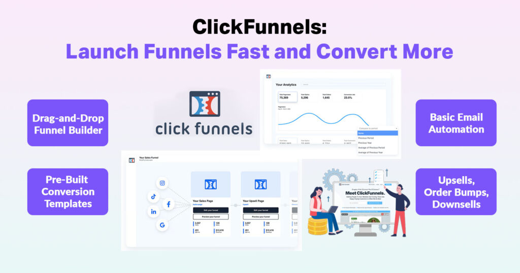 ClickFunnels: Launch Funnels Fast and Convert More