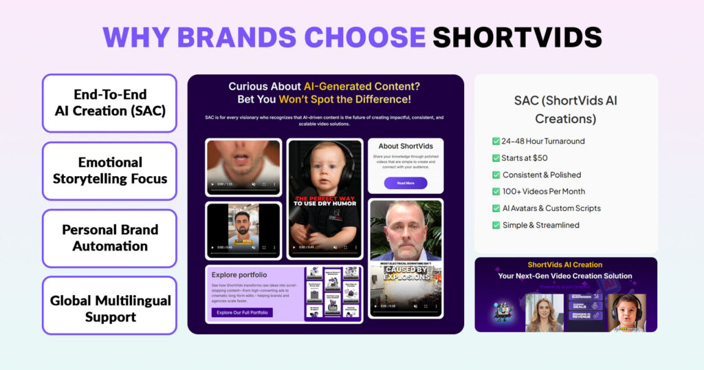 What Makes ShortVids Ideal for AI Influencer Creation?