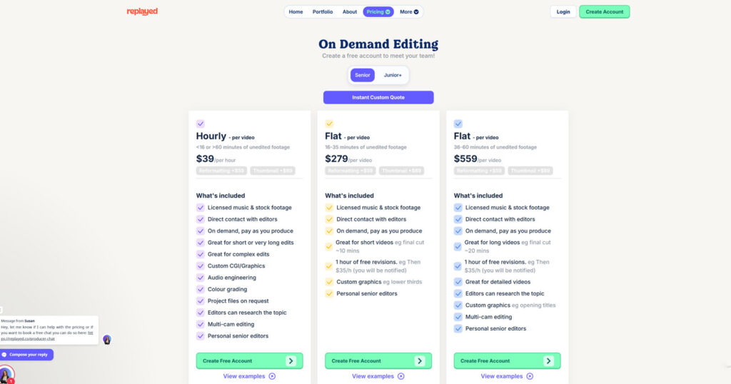 replayed video editing
