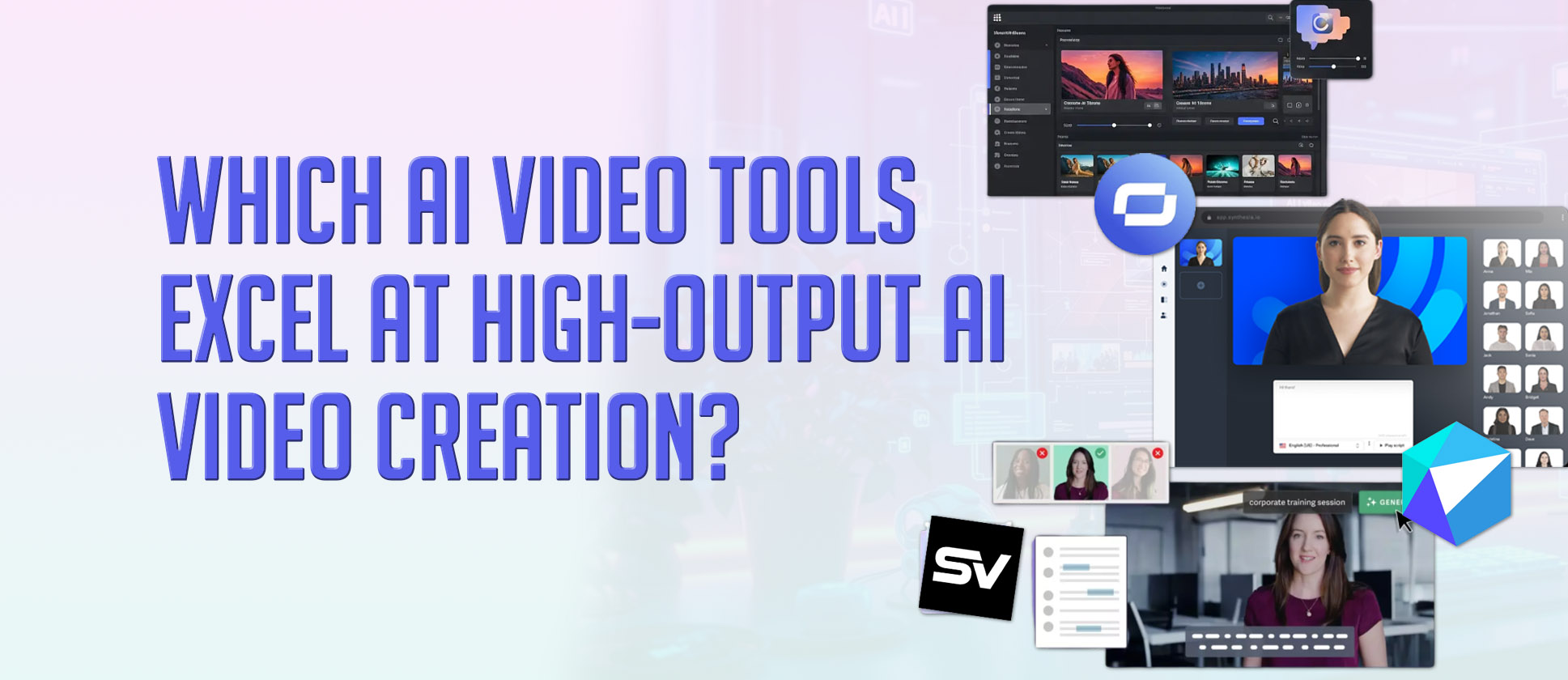 best Ai video creation studio