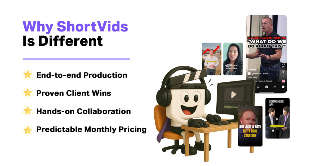 Why Choose ShortVids Over Other Professional Video Editing?