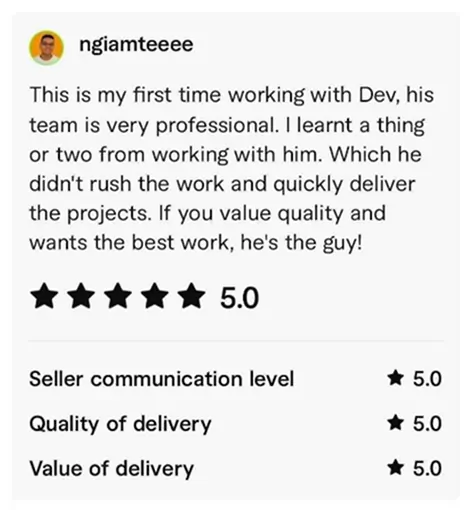 Clients Feedback - ShortVids