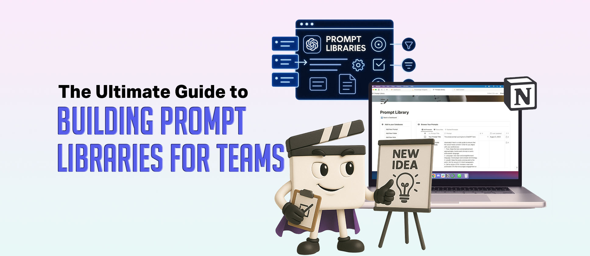 how to build scalable prompt libraries