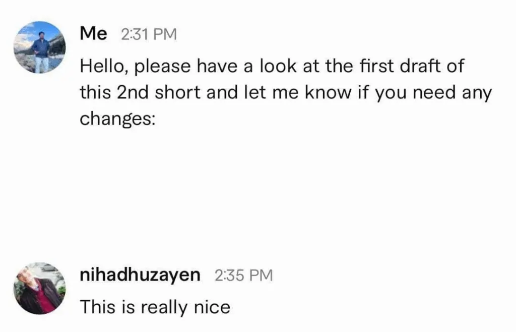 Clients Feedback - ShortVids