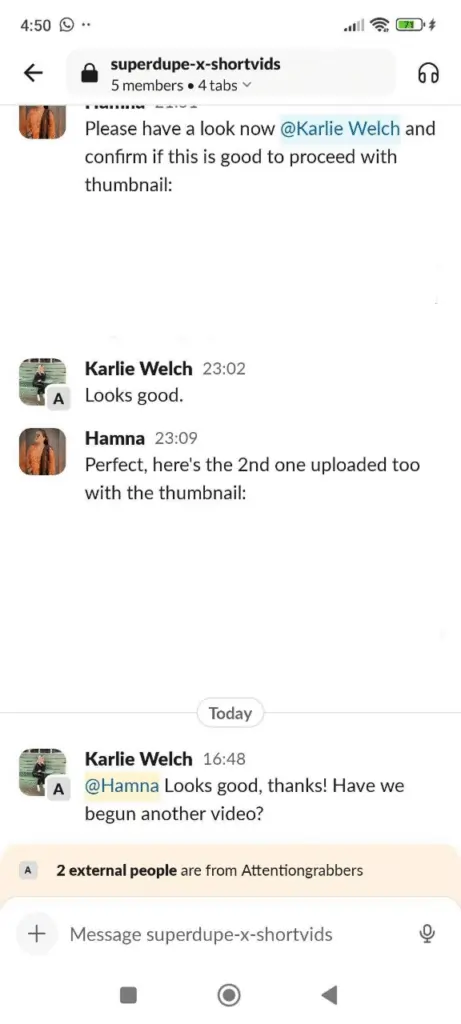 Clients Feedback - ShortVids