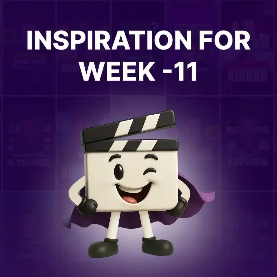 Week 11 Inspiration - ShortVids