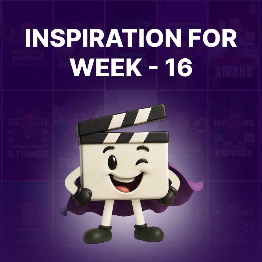 Week 16 Inspiration - ShortVids