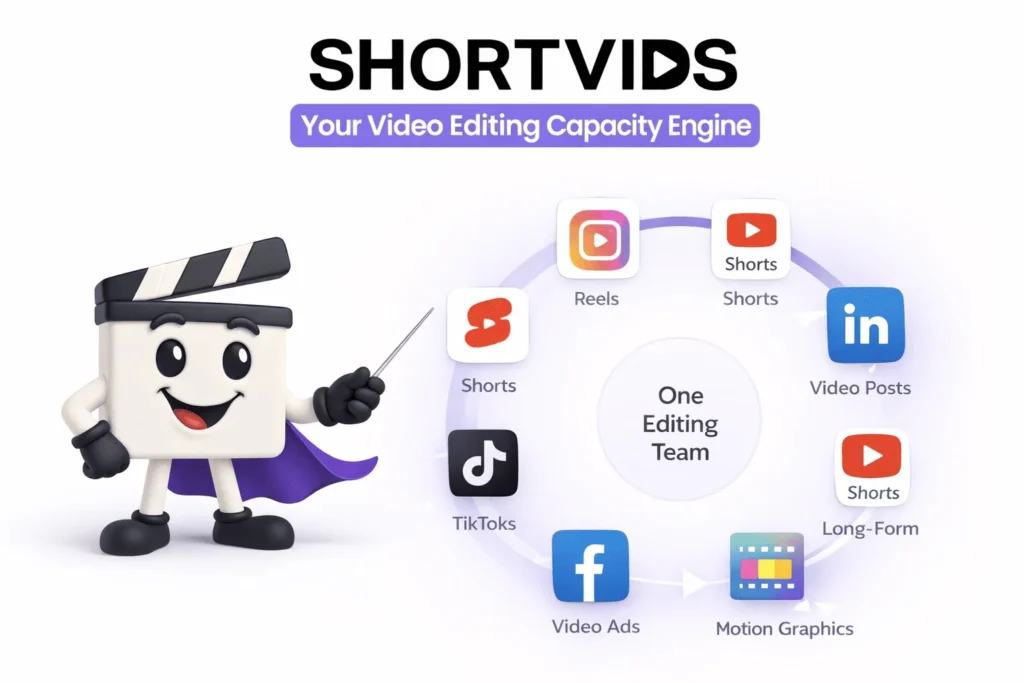 How Do Marketing Teams Use ShortVids for Video Editing Services