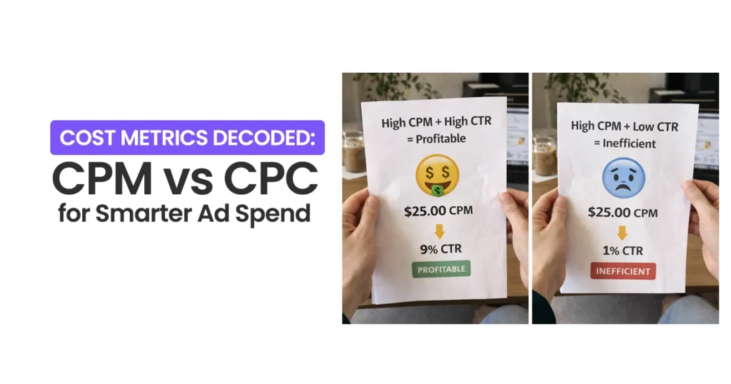 How Do Cost Metrics Like CPM and CPC Affect Profitability