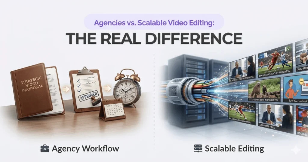 Why Traditional Video Editing Agencies Are the Wrong Fit for Businesses