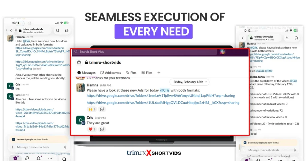Seamless content execution