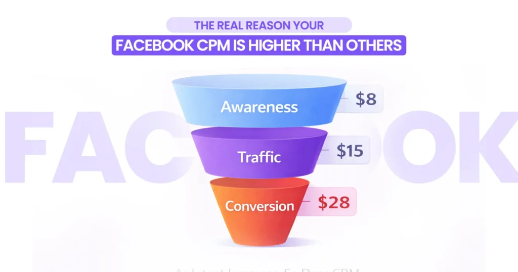How Do Industry and Objectives Affect Facebook Advertising CPM